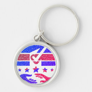 Ballot Box Unity Key Ring