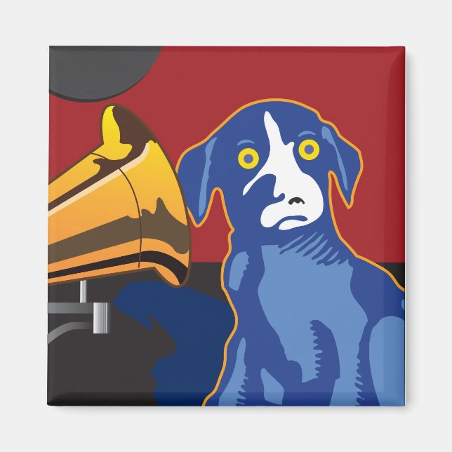 Ballou Music Hound Magnet (Front)