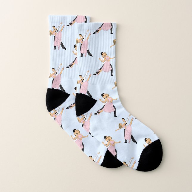 Ballroom Couple Dancing Socks (Pair)