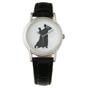 "Ballroom Couple" Leather Watch