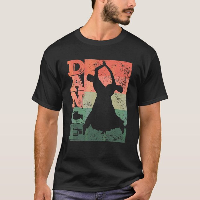 Ballroom Dance Viennese Waltz Tango Slow Fox Quick T-Shirt (Front)