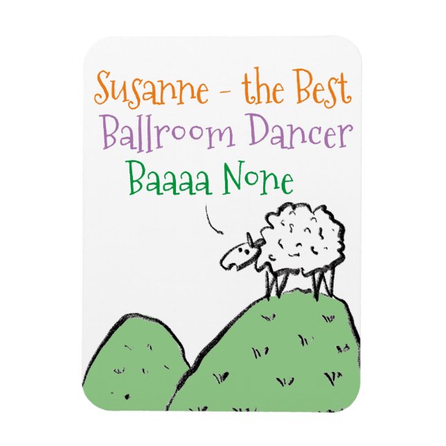 Ballroom Dancer Magnet (Vertical)