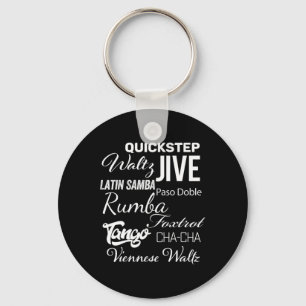 Ballroom Dancer Pun Gift  Key Ring