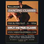 Ballroom Dancers, Dance Lesson Advertising Flyer<br><div class="desc">Ballroom Dancers,  Dance Lesson Advertising Flyers By The Business Card Store.</div>