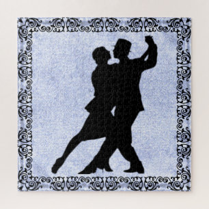 BALLROOM DANCERS JIGSAW PUZZLE