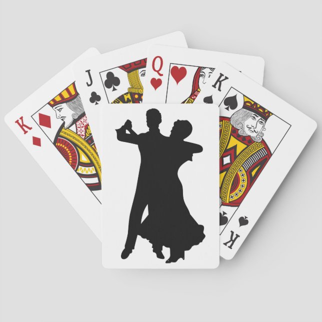 Ballroom Dancers Playing Cards (Back)