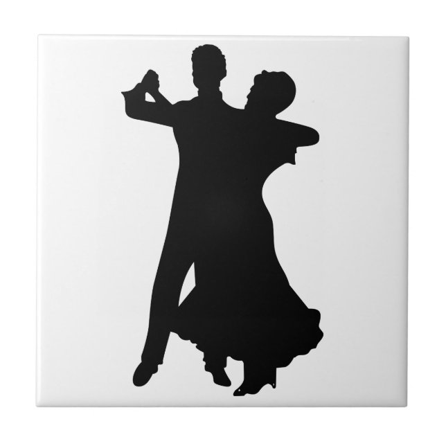 Ballroom Dancers Tile (Front)