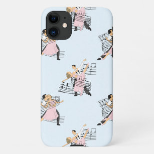 Ballroom Dancers With Music iPhone 11 Case