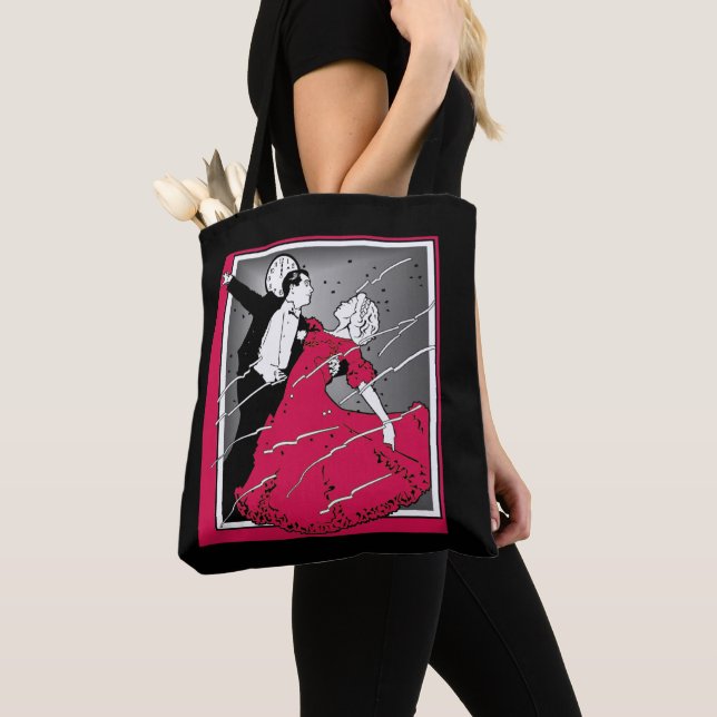 Ballroom Dancing At Midnight Tote Bag (Close Up)