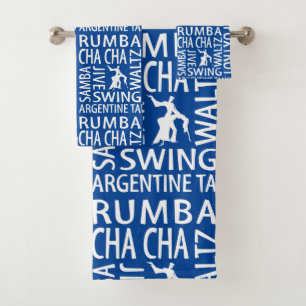 Ballroom Dancing Bath Towel