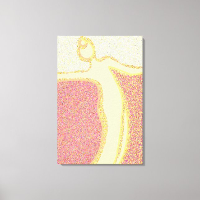 Ballroom dancing canvas print (Front)