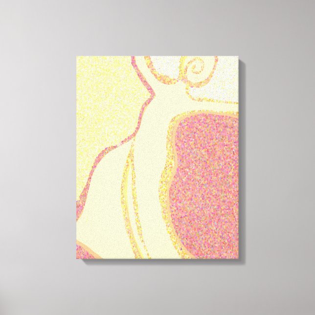 Ballroom dancing canvas print (Front)