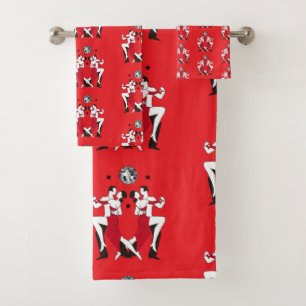 Ballroom Dancing Champions Bath Towel Set