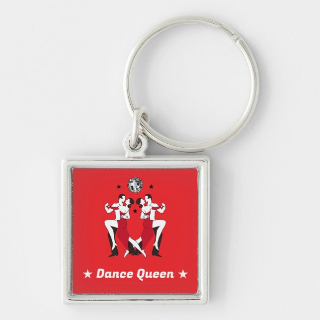Ballroom Dancing Champions Key Ring (Front)