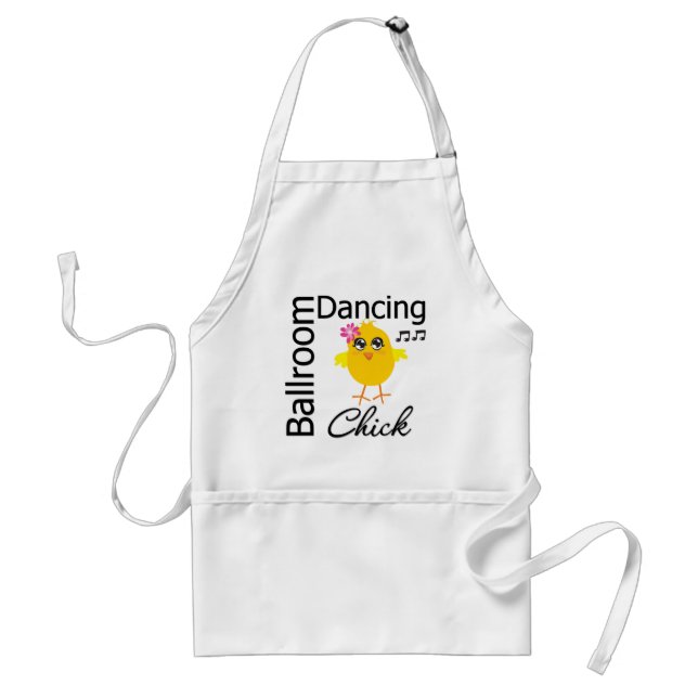 Ballroom Dancing Chick Standard Apron (Front)