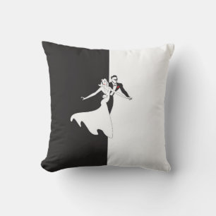 Ballroom Dancing Couple Cushion