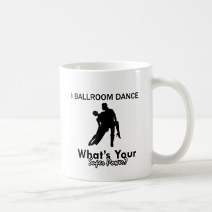 Ballroom dancing designs coffee mug