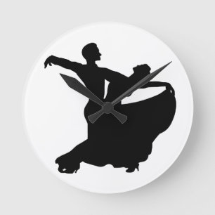 Ballroom Dancing Round Clock