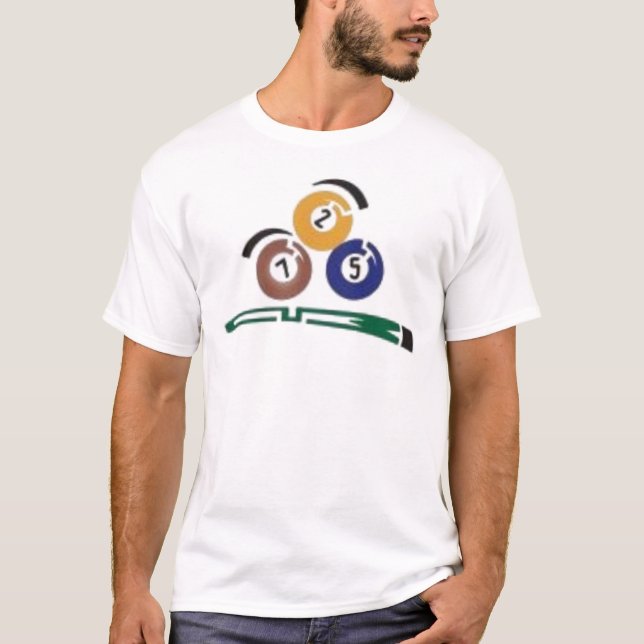 BALLS AND CUE T-Shirt (Front)