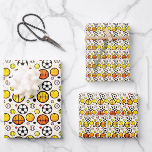 Balls! Wrapping Paper Sheets