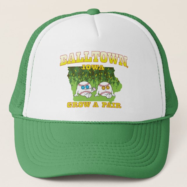 Balltown, Iowa Trucker Hat (Front)