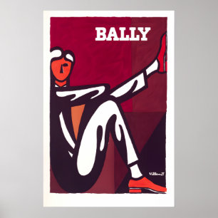 Bally Shoes Fashion Poster
