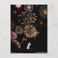 ballybunion fireworks postcard