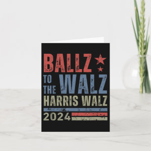 Ballz To The W Harris Waltz Card