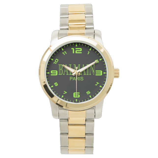 Balmain Paris Logo Accessories Watches (Front)