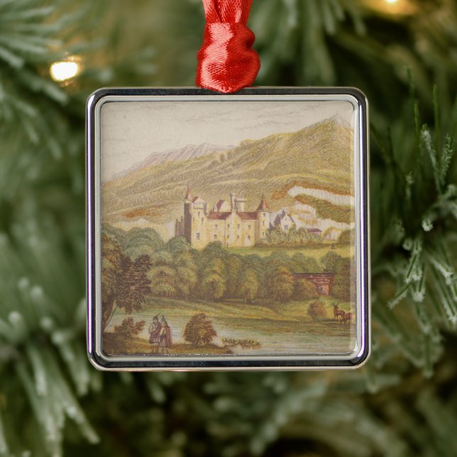 Balmoral Castle Metal Tree Decoration (Tree)