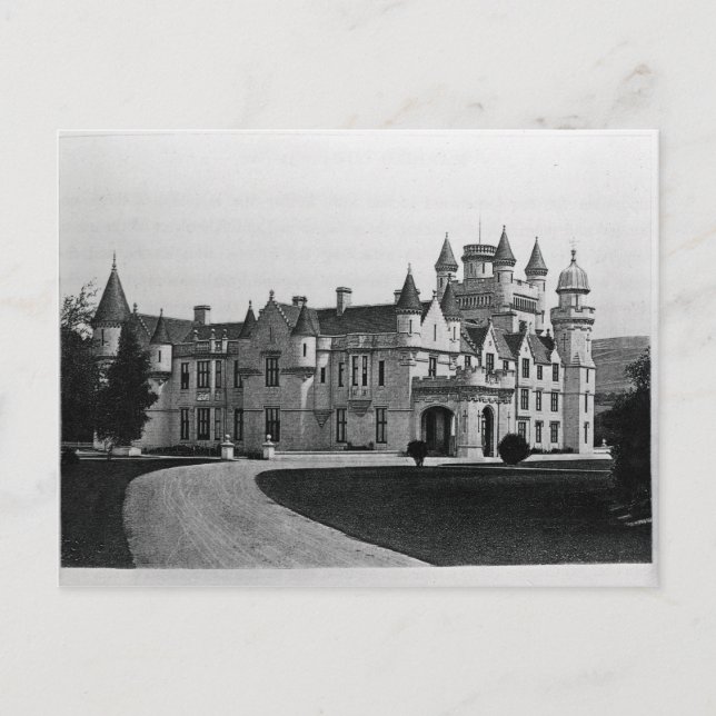 Balmoral Castle Postcard (Front)