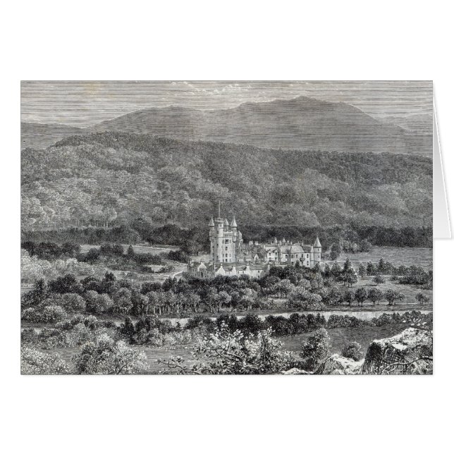 Balmoral, from 'Leisure Hour', 1888 (Front Horizontal)