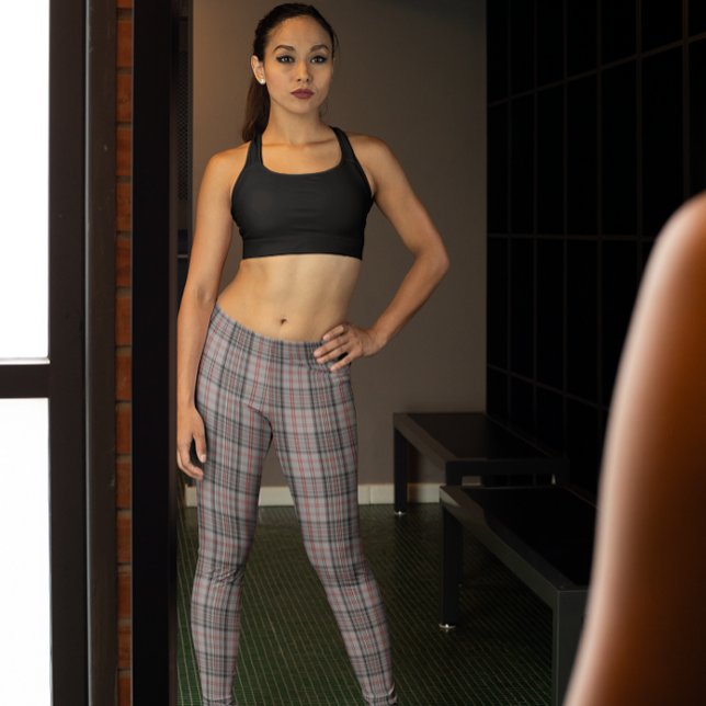 Balmoral Grey Tartan Leggings (Creator Uploaded)