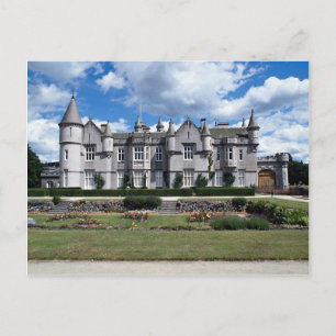 Balmoral, Queen of England's Scottish residence Postcard