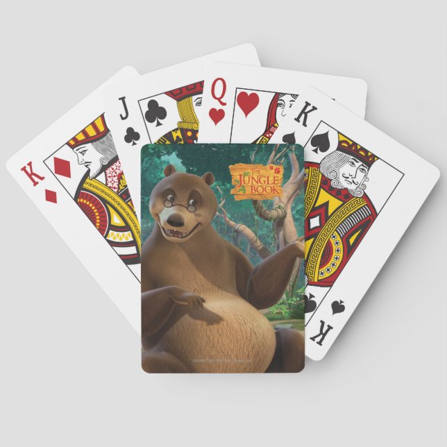 Baloo 4 playing cards (Back)