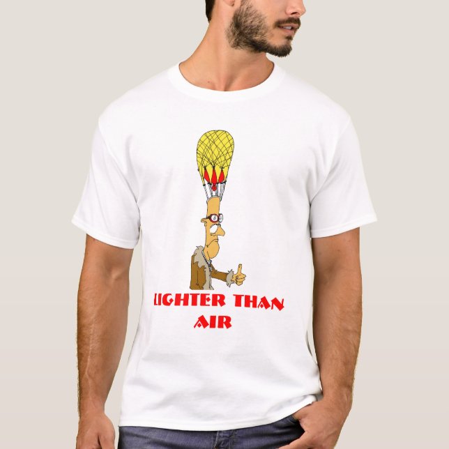 baloon head, Lighter Than Air T-Shirt (Front)