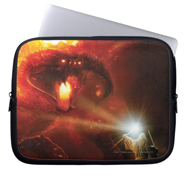 Balrog Versus GANDALF™ Laptop Sleeve (Front)