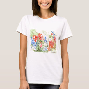 Balsam and Lobelia flowers T-Shirt