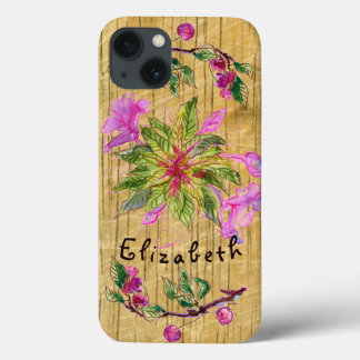 Balsam Bouquet and your name  iPhone 13 Case