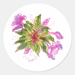 Balsam Bouquet Classic Round Sticker