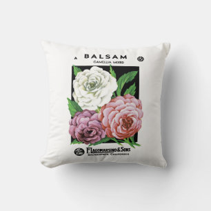 Balsam Seed Packet Label Cushion