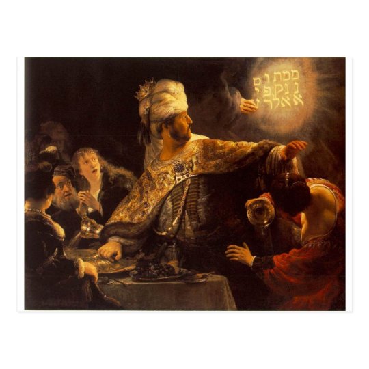 Balshazzar's Feast Postcard