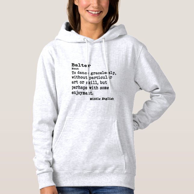Balter: Light Coloured Hoodie (Front)