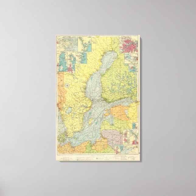 Baltic Sea Canvas Print (Front)