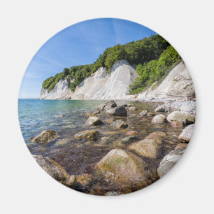 Baltic Sea coast on the island Ruegen Magnet