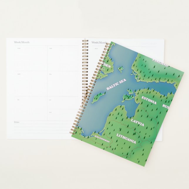 Baltic sea map planner (Display)