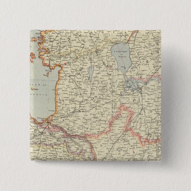 Baltic States 15 Cm Square Badge (Front)