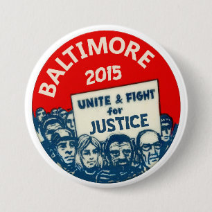 Baltimore 2015 7.5 cm round badge