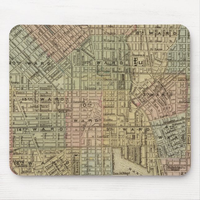 Baltimore 2 mouse mat (Front)