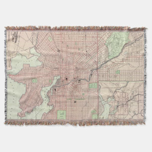 Baltimore 5 throw blanket